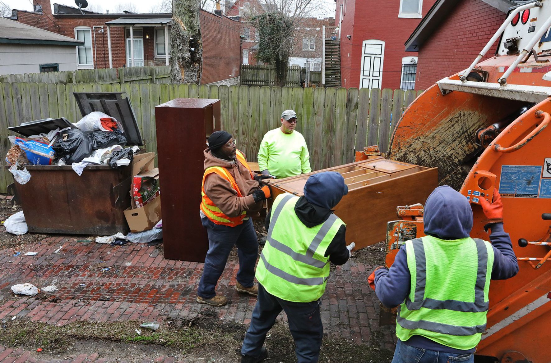 City works harder at cleaning up trash